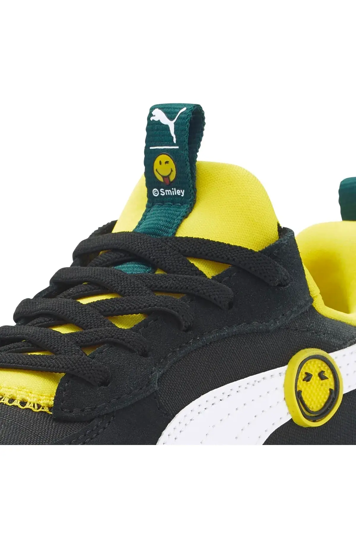 Puma Wr Flex Slip On Smıleyworld Ps Siyah Çocuk Çocuk Günlük Spor Ayakkabı