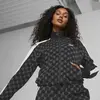 Puma T7 Aop Track Jacket Siyah Kadın Fermuarlı Sweatshirt