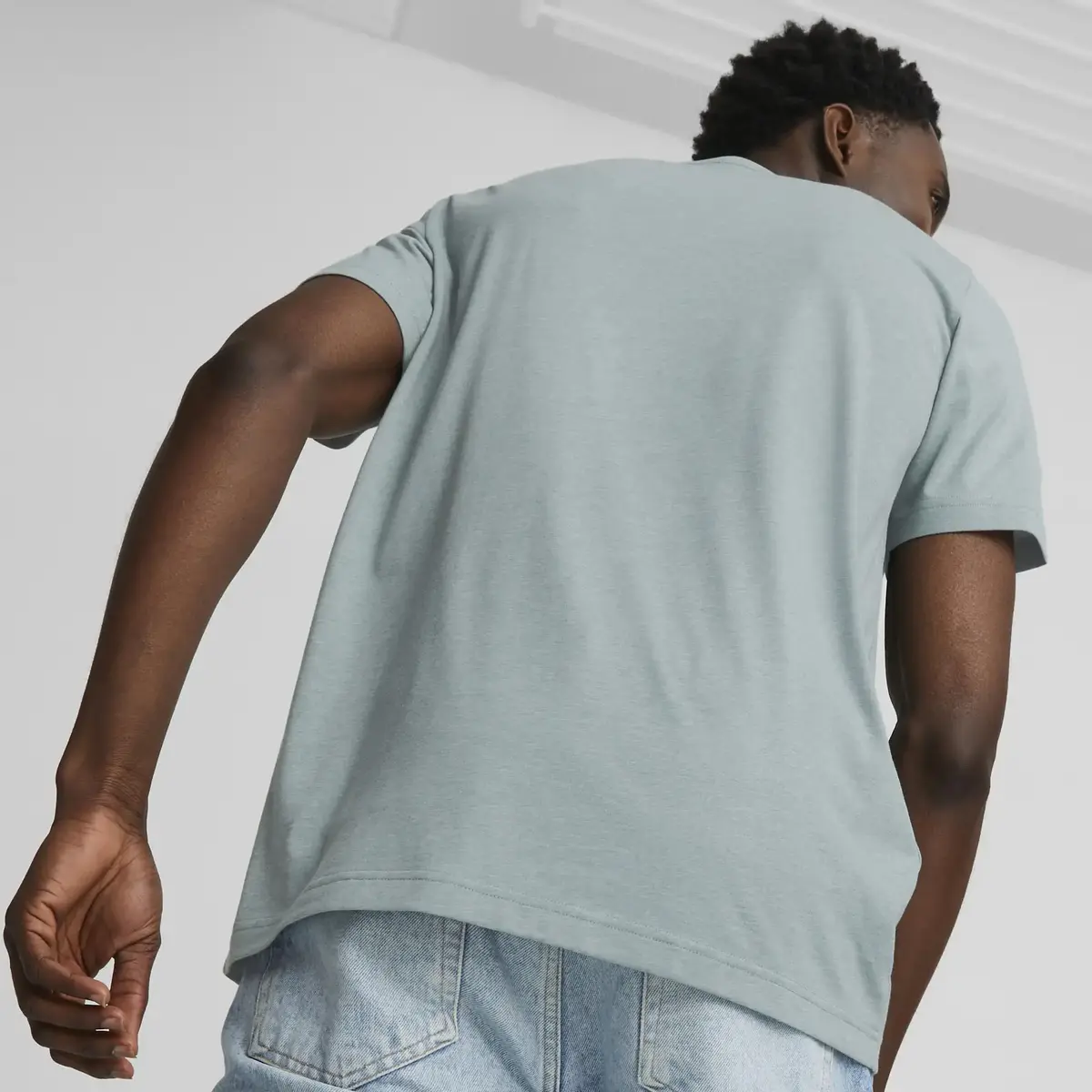 Puma Ess Heather Tee Siyah Erkek T-shirt