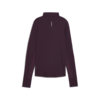 Puma RUN FAVORITE 1/4 ZIP W Mor Kadın Sweatshirt