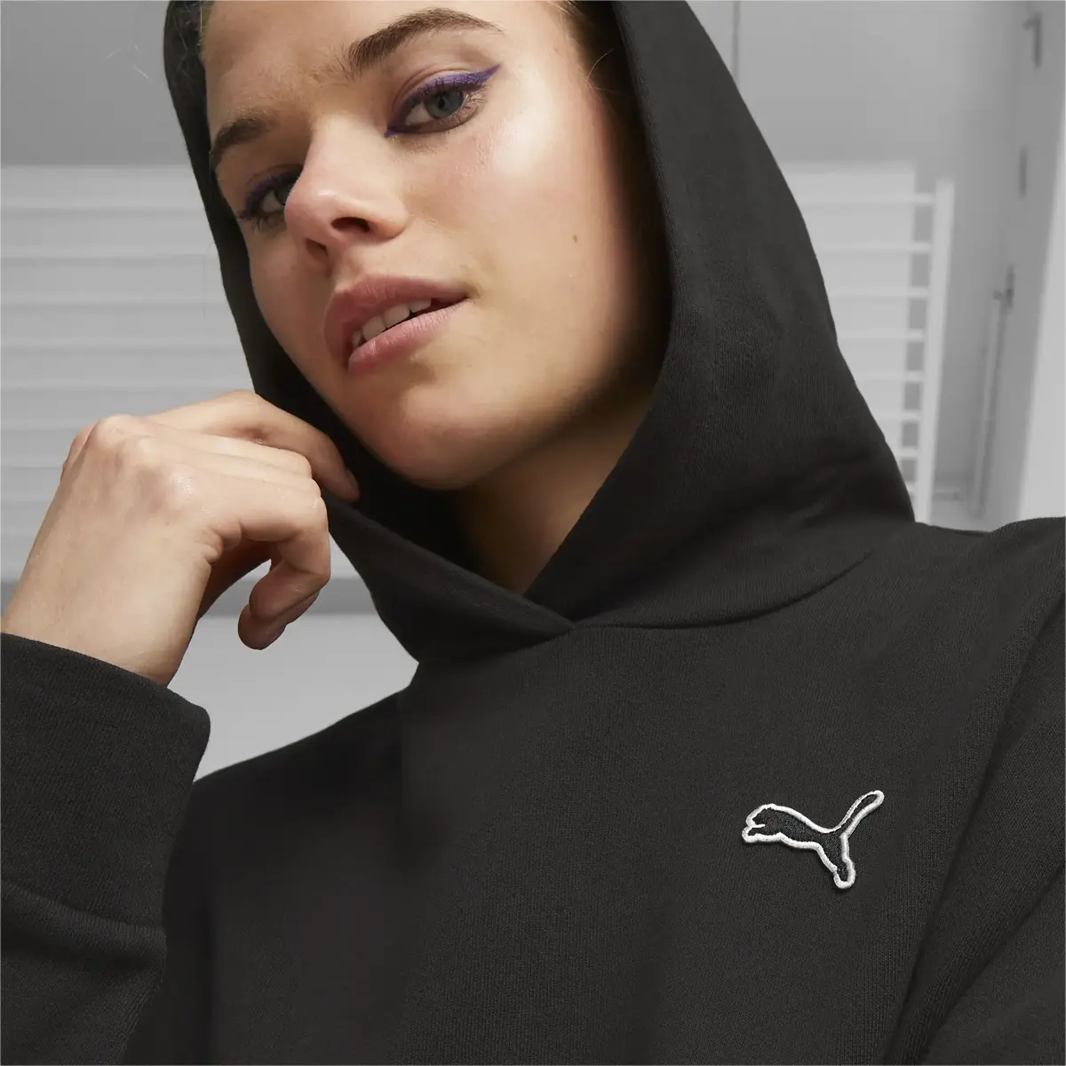 Puma BETTER ESSENTIALS Hoodie TR Siyah Kadın Hoodie