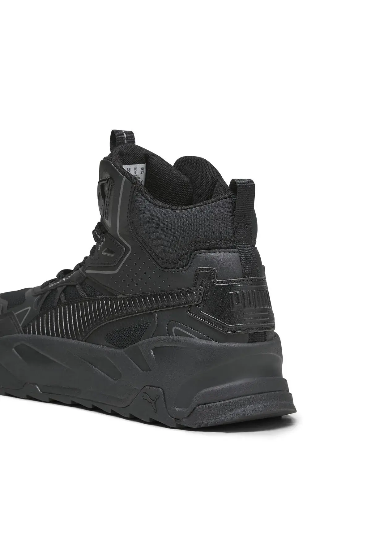 Puma Trinity Mid Hybrid Siyah Erkek Günlük Spor Ayakkabı