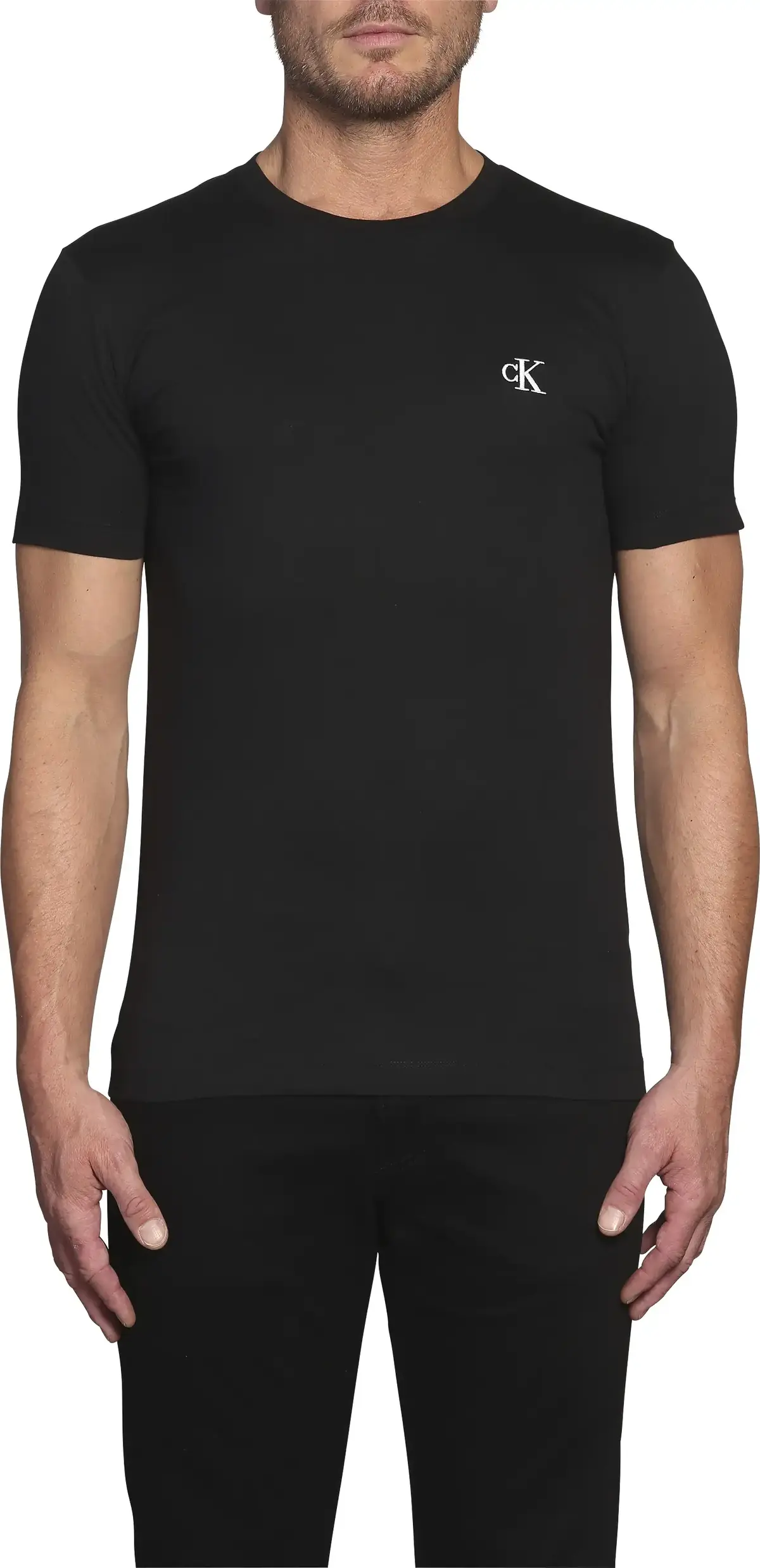 Calvin Klein Siyah Erkek T-Shirt & Polo