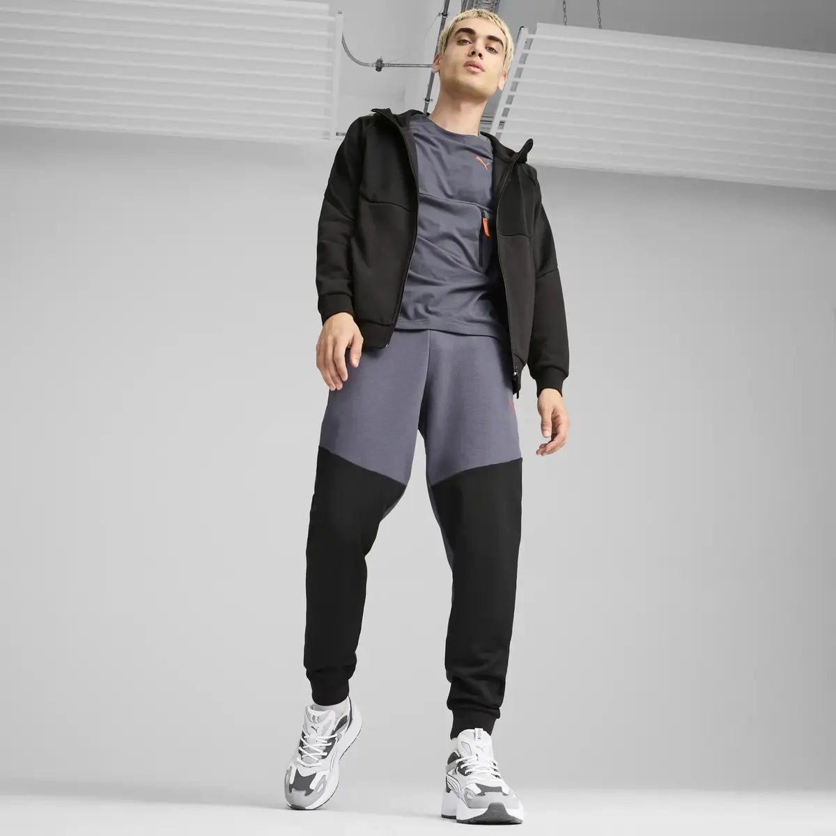 Puma PUMATECH FZ Hoodie Siyah Erkek Sweatshirt