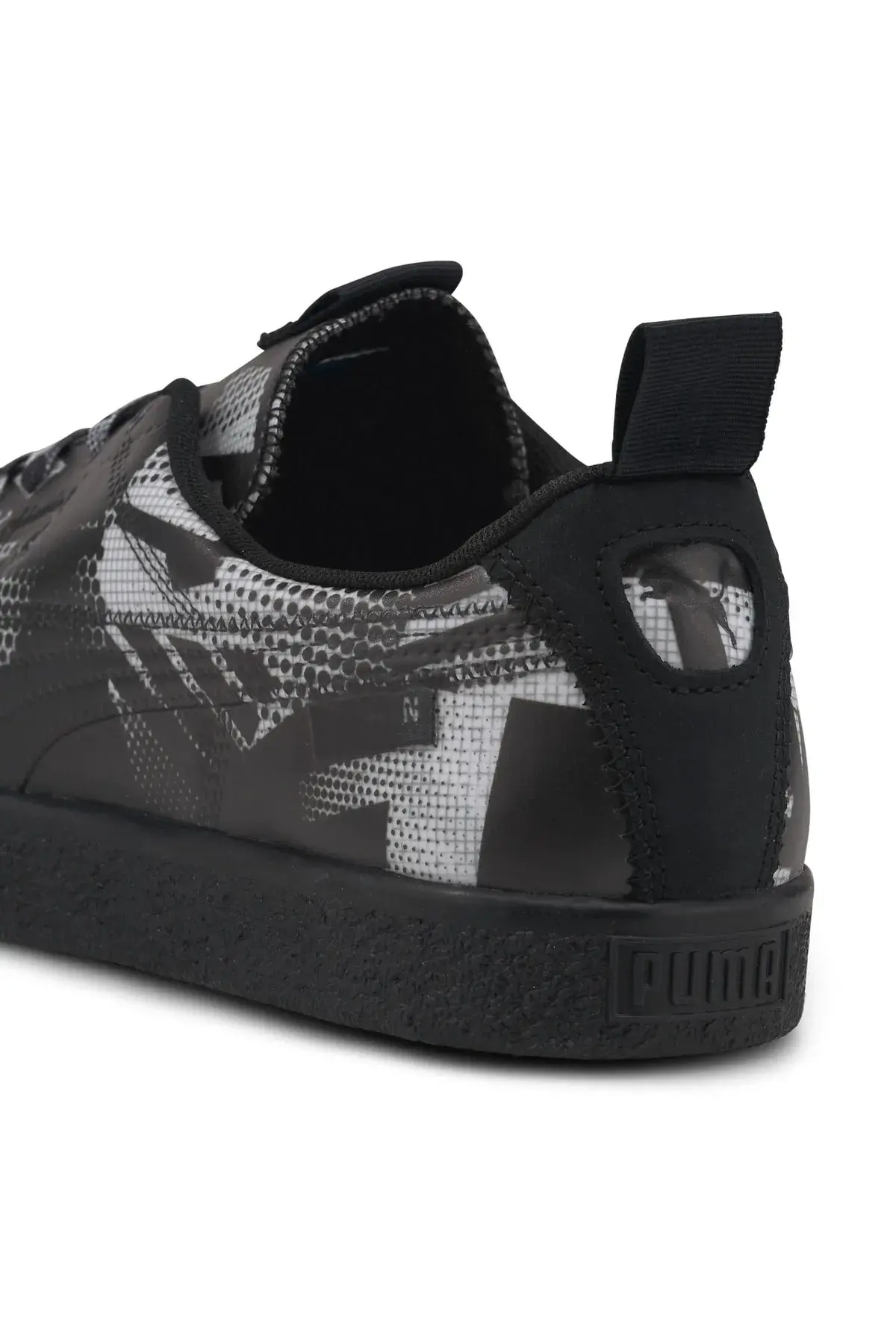 Puma Clyde Spy Camo NEMEN Siyah Kadın Günlük Spor Ayakkabı