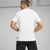 Puma BMW MMS (Logo) Graphic Tee Beyaz Erkek T-Shirt