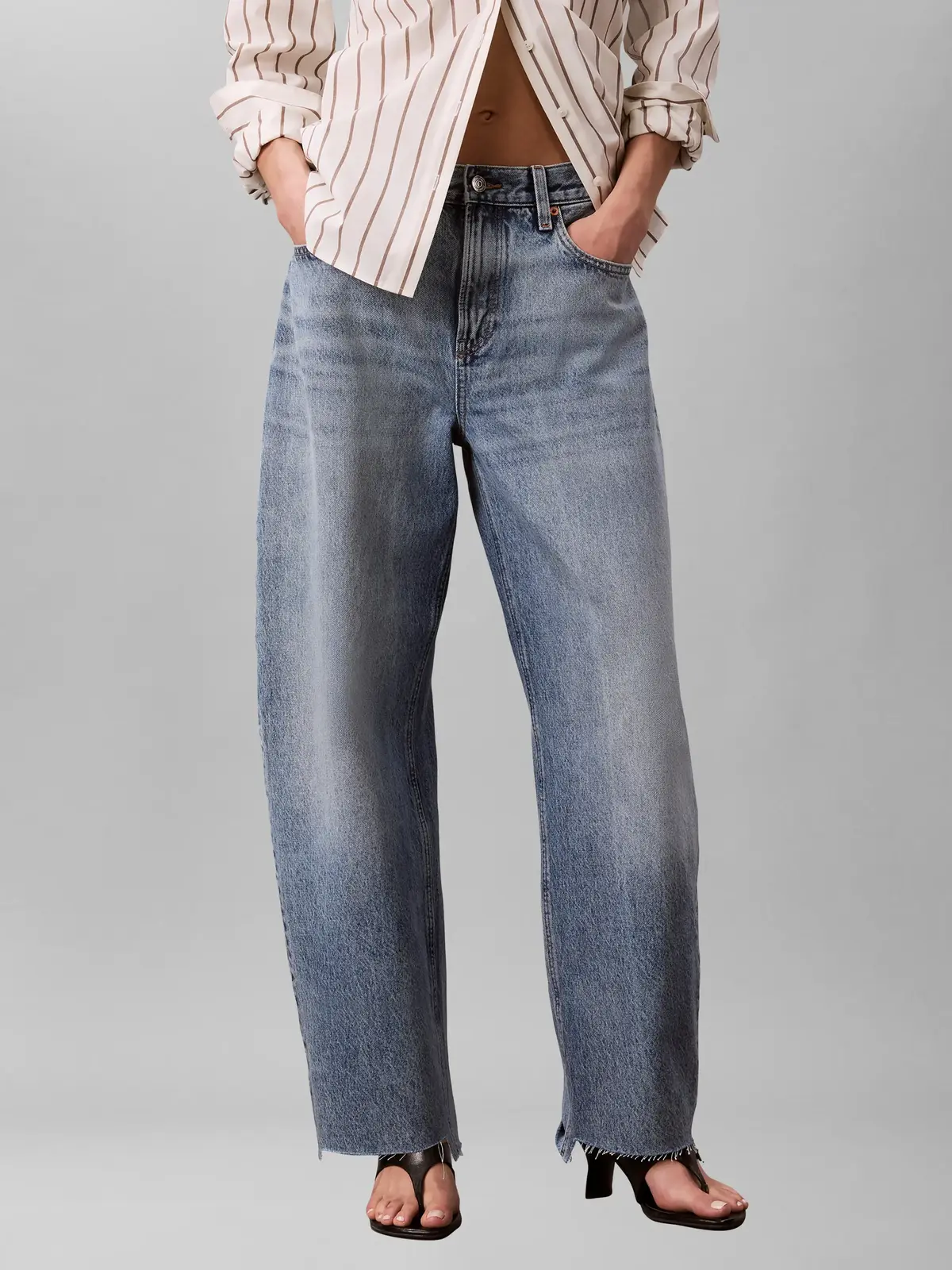 RELAXED BARREL JEAN, 46S