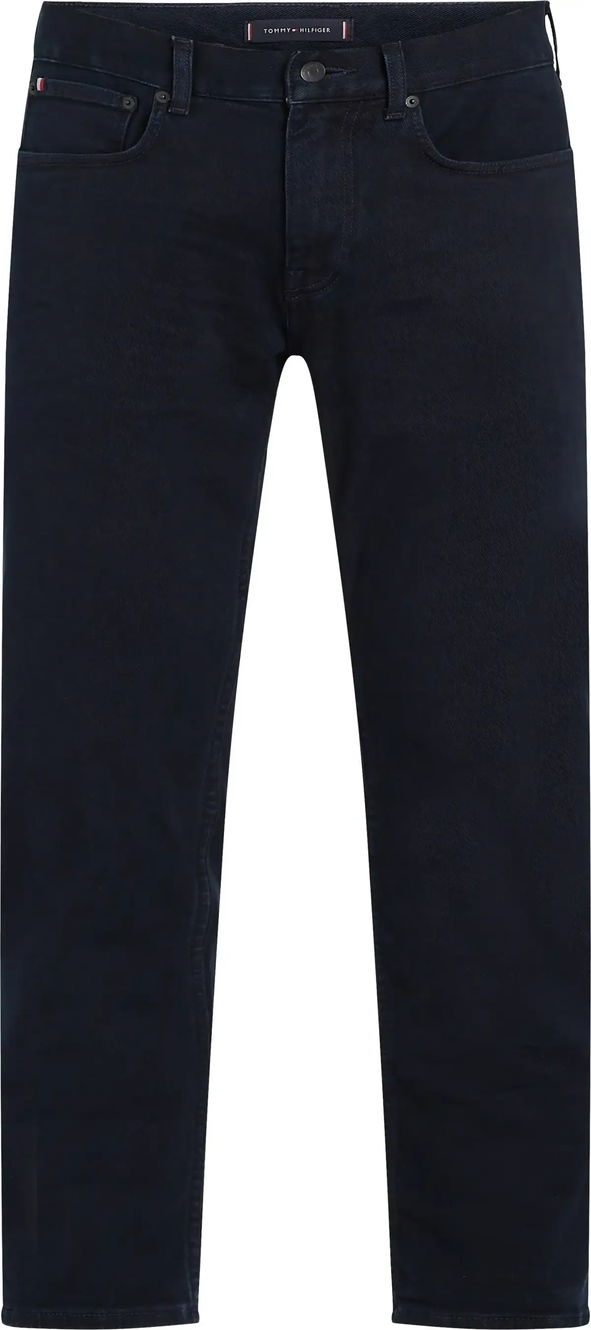 Tommy Hilfiger STRAIGHT DENTON PSTR, 1BR Siyah Erkek Jean Pantolon