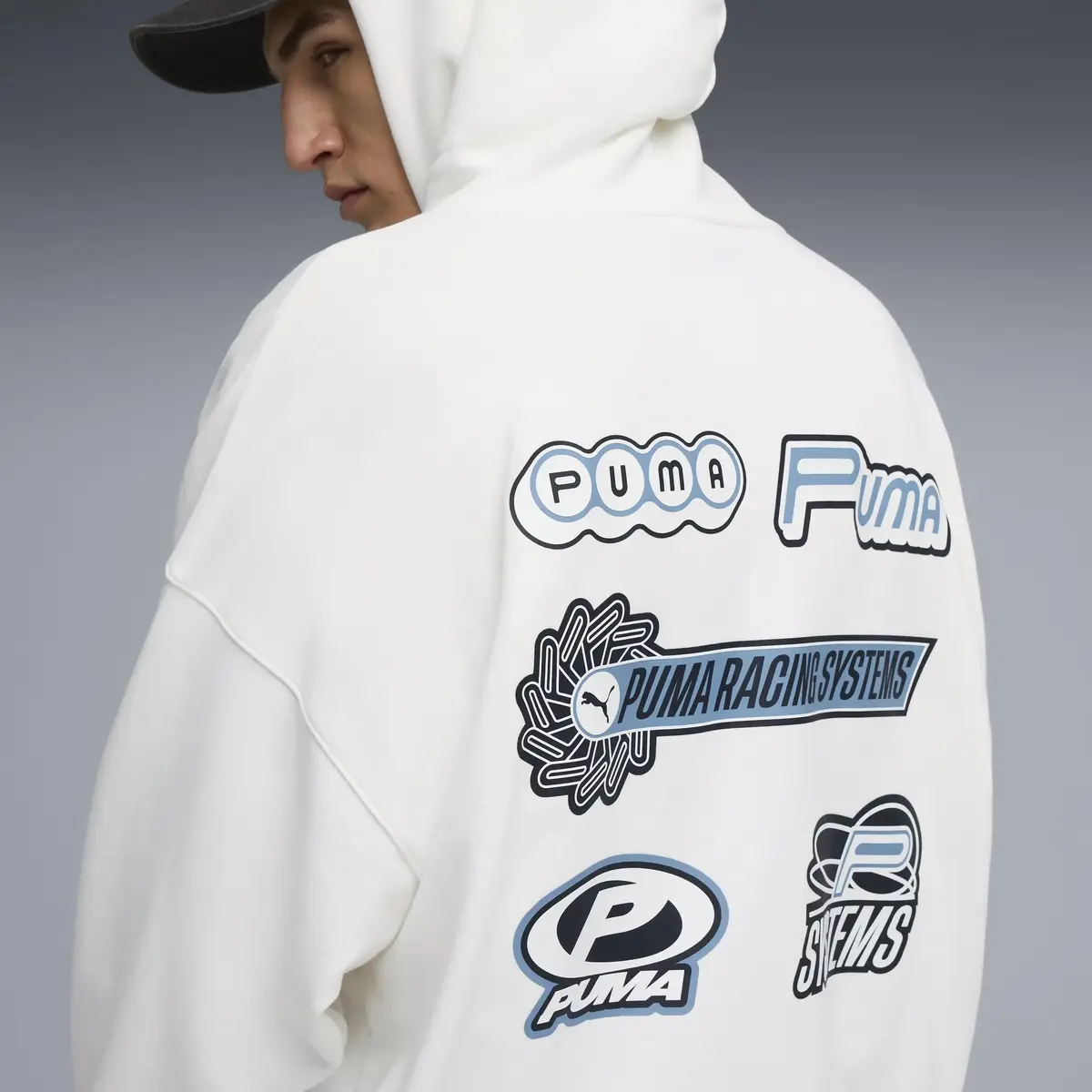 Puma FUTURE.PUMA.ARCHIVE Hoodie Mavi Erkek Hoodie
