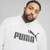 Puma ESS No1 Logo Hoodie Beyaz Erkek Sweatshirt