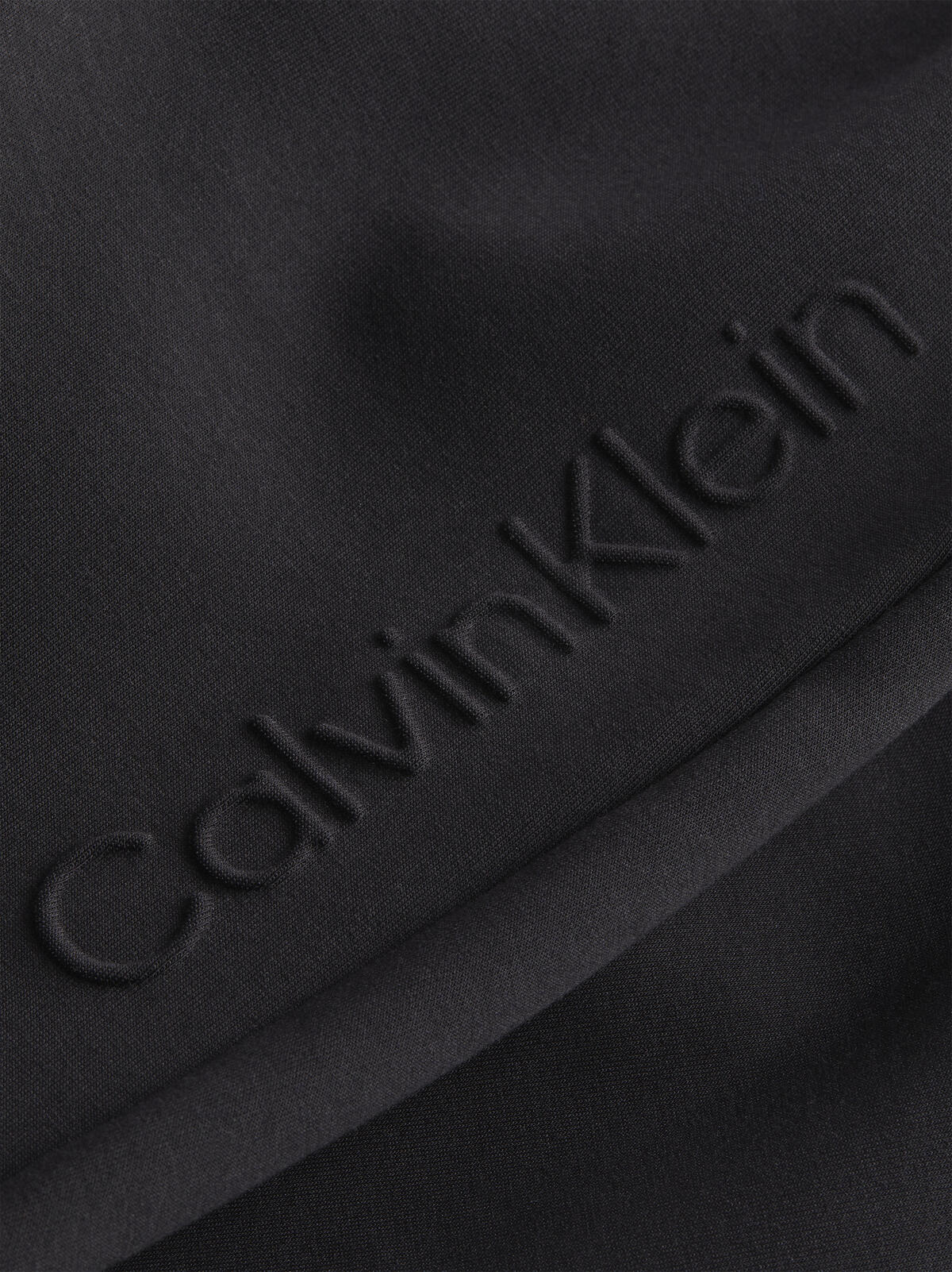 Calvin Klein EMBOSSED LOGO SWEAT Erkek Siyah Eşofman Altı
