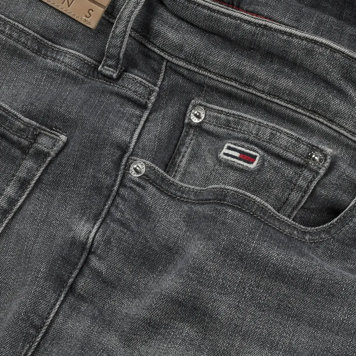 Tommy Hilfiger AUSTIN SLIM TPRD BI1, 1BZ Gri Erkek Jean Pantolon