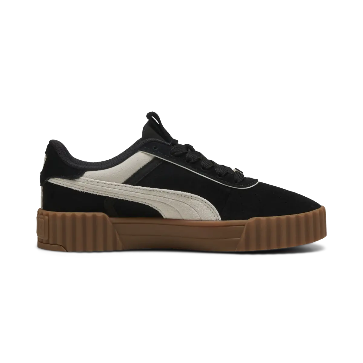 PUMA Carina 3.0 Luxe SD Siyah Kadın Günlük Spor Ayakkabı