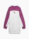 Calvin Klein COLOUR BLOCK HWK DRE Kadın Beyaz Elbise