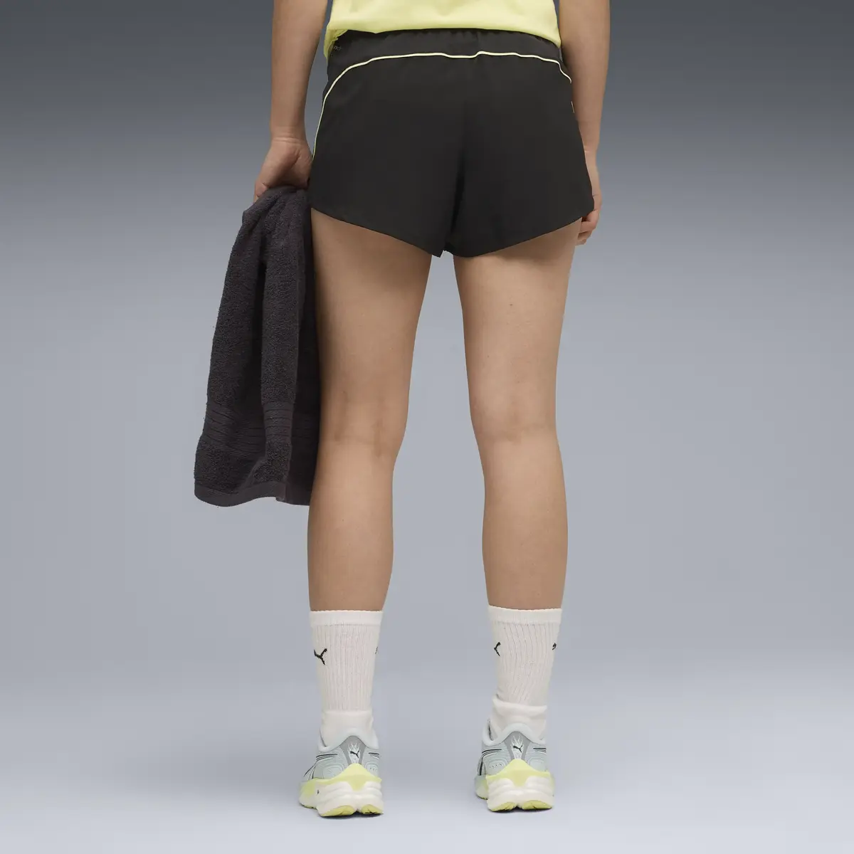 Puma RUN VELOCITY 3 SHORT W Siyah Kadın Şort