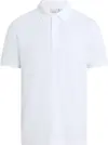 Calvin Klein THERMO TECH PIQUE SL, YAF Beyaz Erkek T-Shirt & Polo