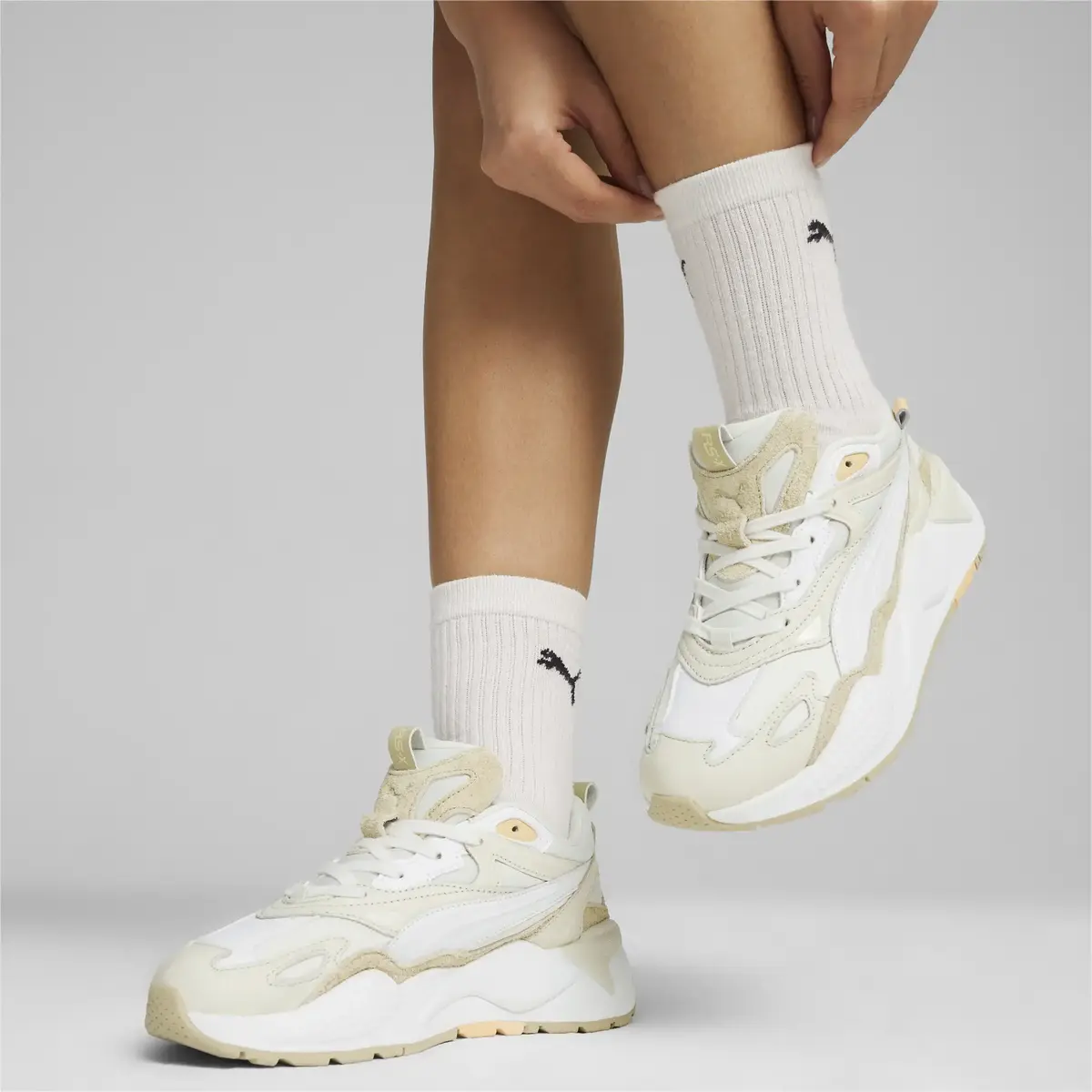 Puma RS-X Efekt Lux Wns Bej Kadın Günlük Spor Ayakkabı