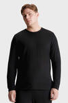 Calvin Klein L/S SWEATSHIRT, P7A Erkek Siyah Sweatshirt