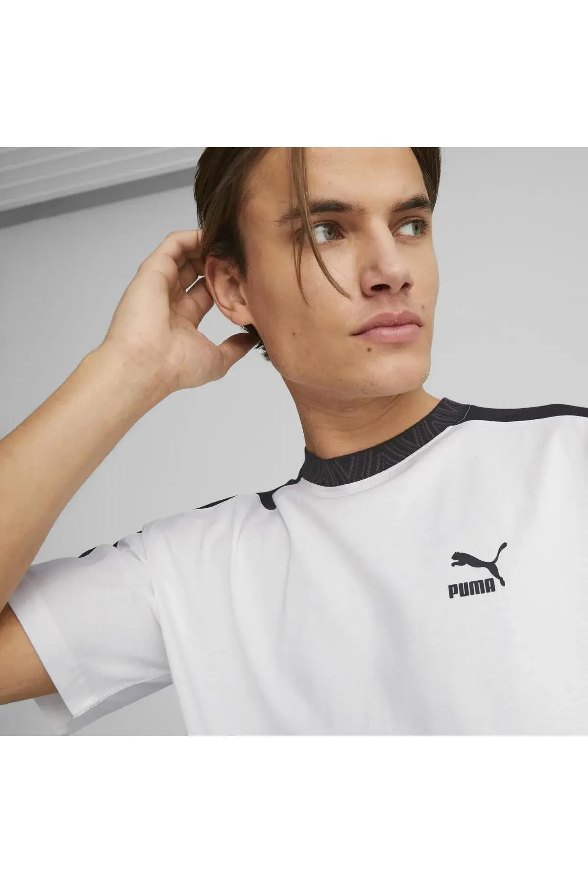 Puma T7 TREND 7ETTER Tee Beyaz Erkek T-Shirt
