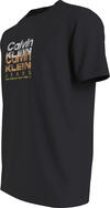 Calvin Klein REPEAT LOGO T-SHIRT Erkek Siyah T-Shirt