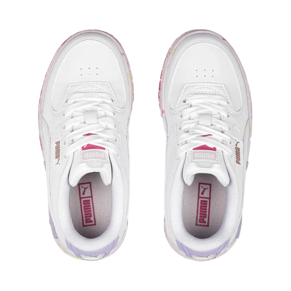 Puma Cali Dream Crush PS Beyaz Kız Çocuk Günlük Spor Ayakkabı