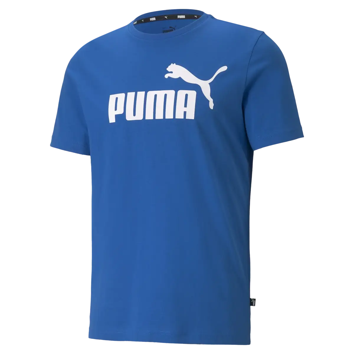 Puma ESS Logo Tee mavi Erkek T-Shirt