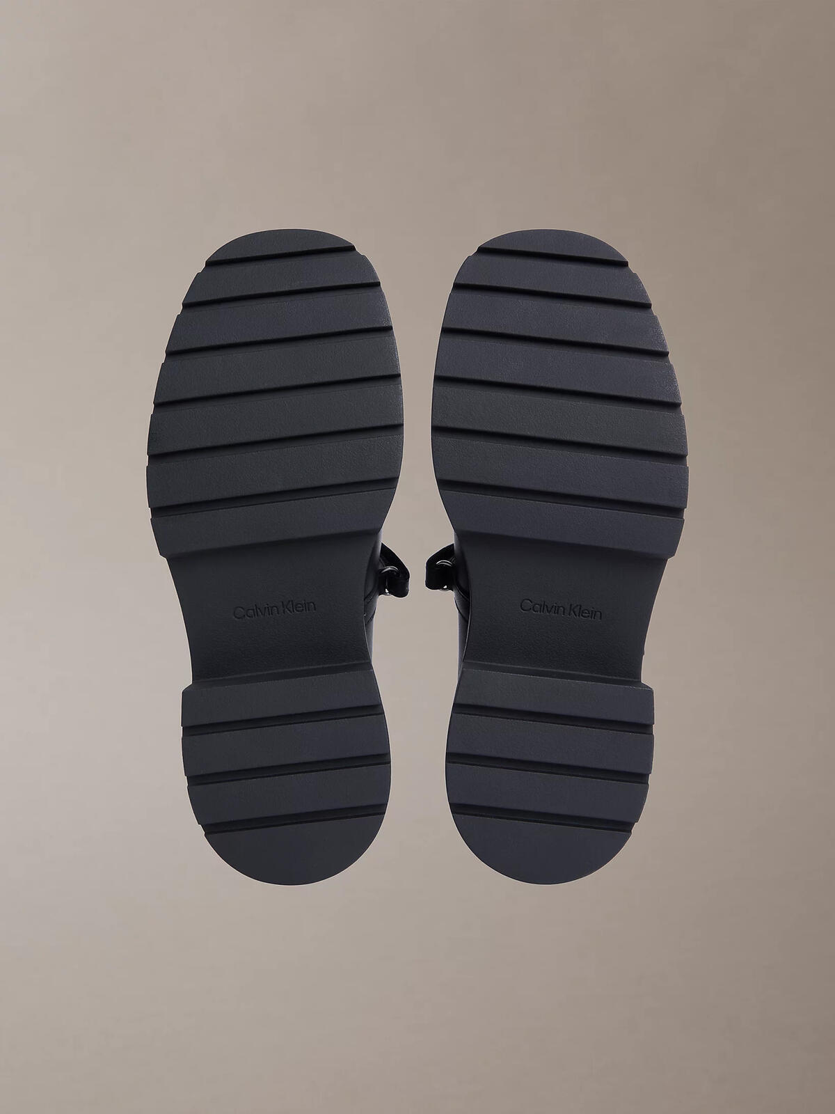 Calvin Klein CHUNKY LOAFER MJ LTH, BEH Siyah Kadın Ayakkabı