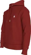 Tommy Hilfiger MONOGRAM IMD HOODIE Erkek Kırmızı Sweatshirt