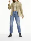 Calvin Klein SHEER CHIFFON SHIRT Kadın Gri Gömlek