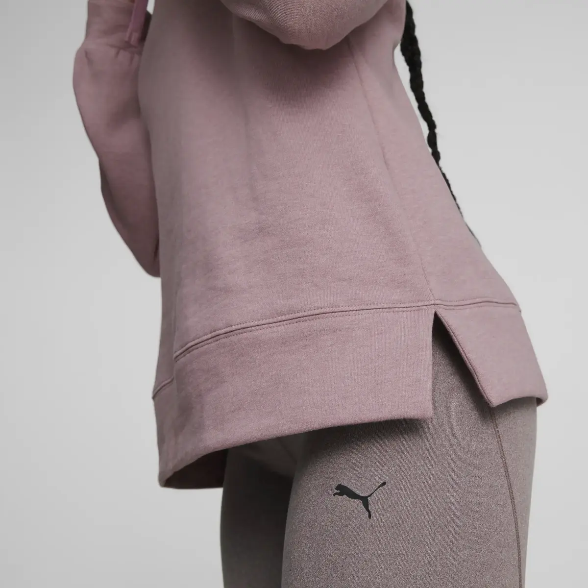 Puma STUDIO FLEECE HOODIE Kadın Eşofman Altı
