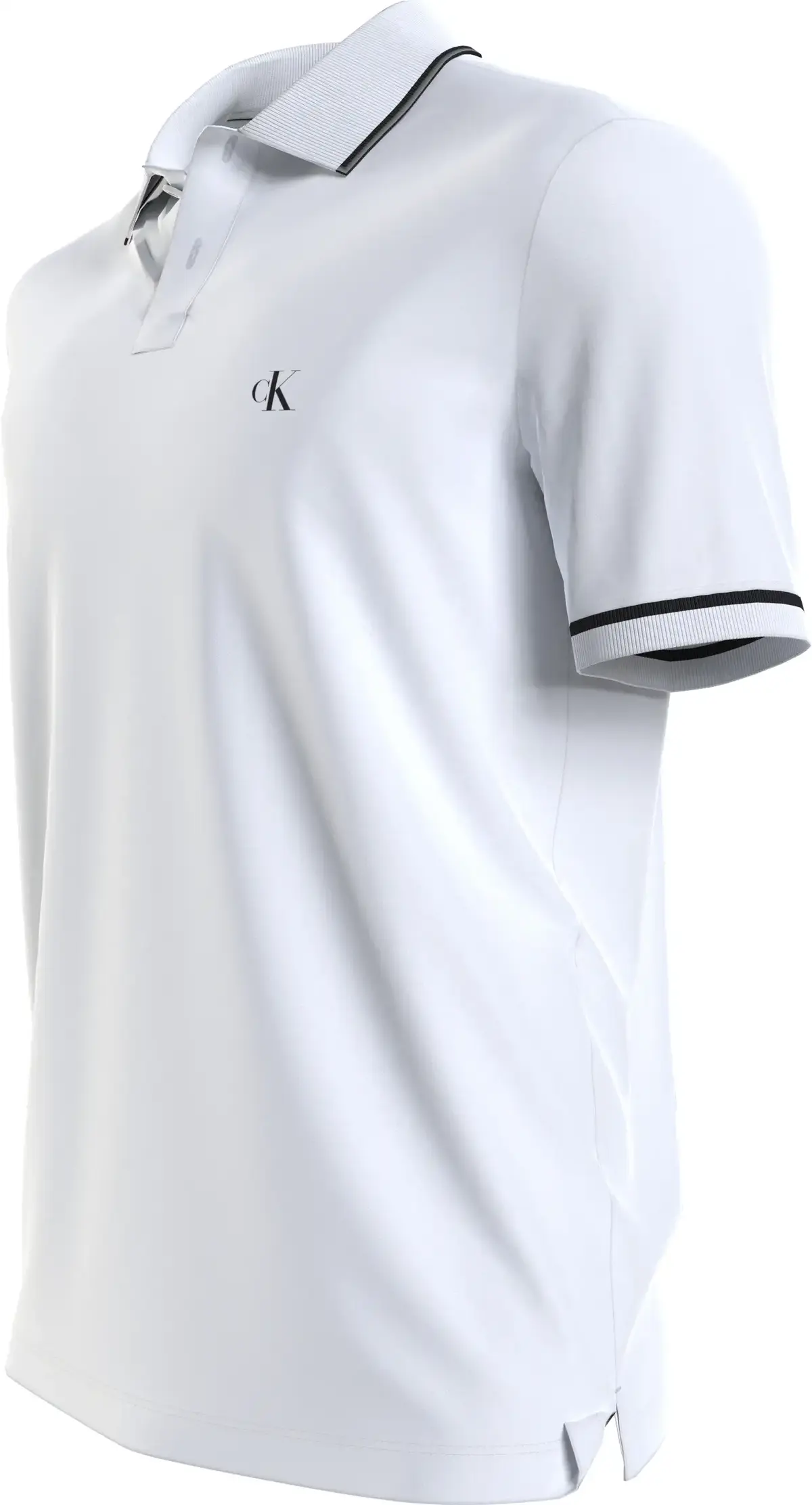 Calvin Klein Beyaz Erkek T-Shirt & Polo