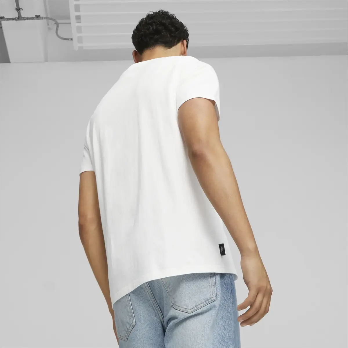 Puma Graphıcs Cafe Puma Tee Puma White Beyaz Erkek T-shirt