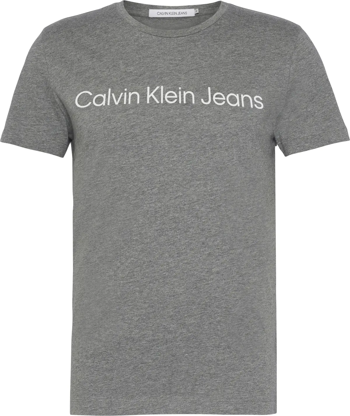 Calvin Klein CORE INSTITUTIONAL L Erkek Gri T-Shirt