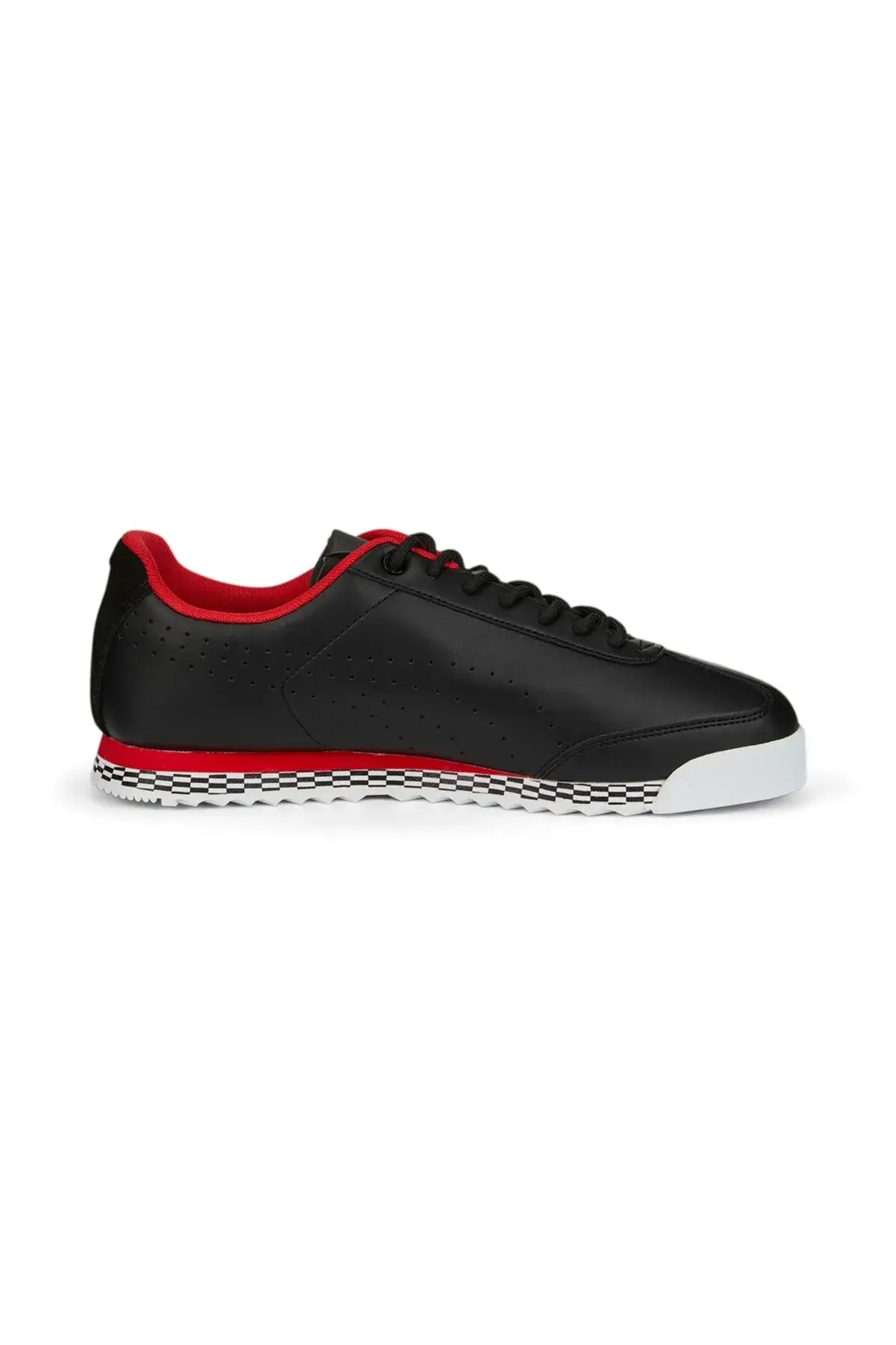 Puma Ferrari Roma Via Perf Siyah Erkek Günlük Spor Ayakkabı
