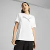 Puma HER Graphic Tee Beyaz Kadın T-Shirt