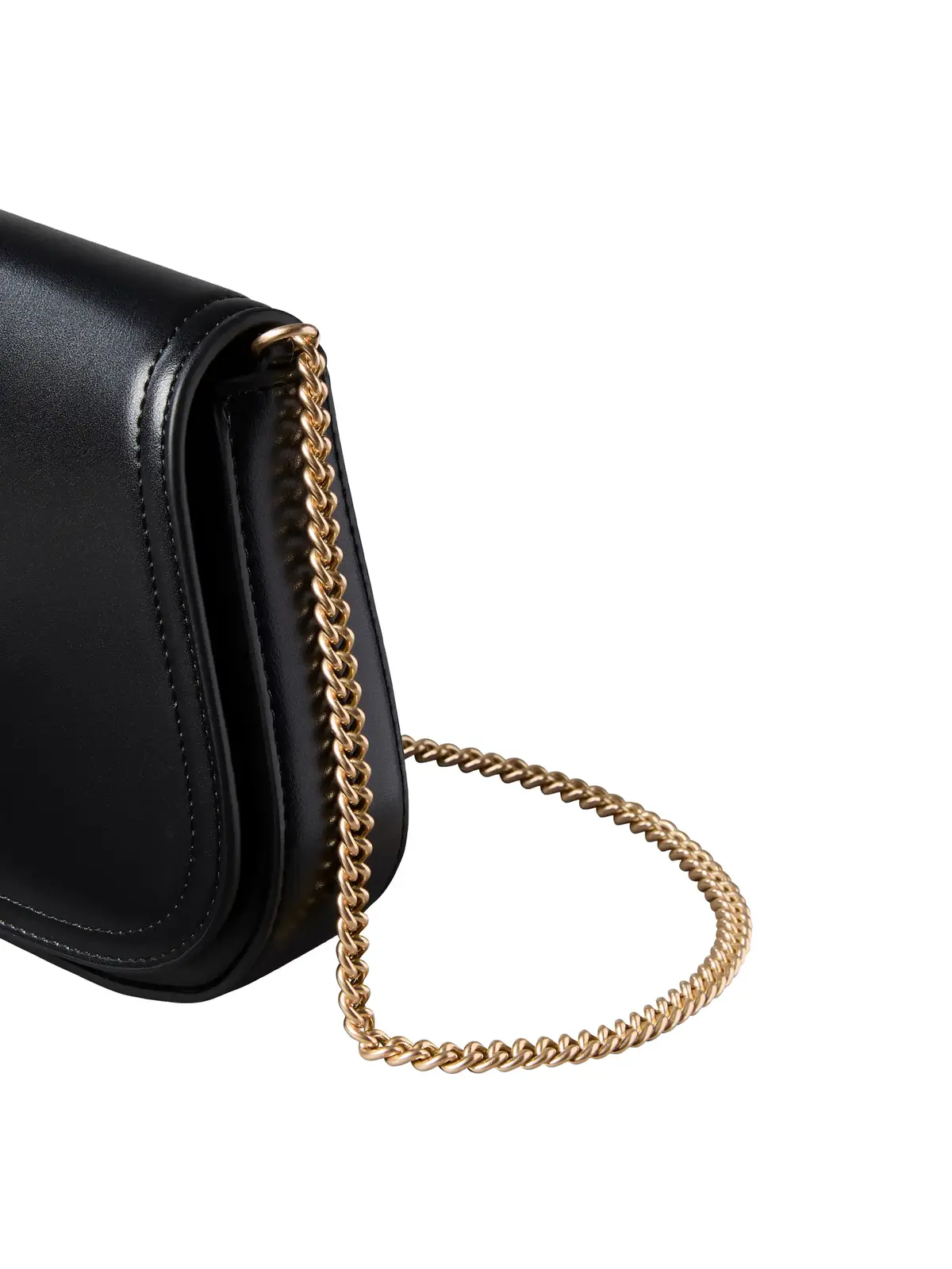 Calvin Klein CK CURVED WALLET Siyah Omuz Çantası