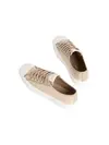 Calvin Klein VULC LOW LACEUP AOP, A04, 36 Bej Kadın Spor Ayakkabı & Sneaker