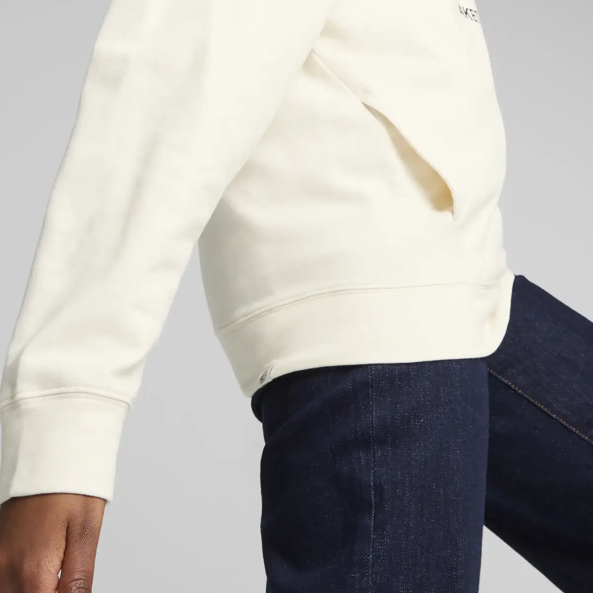 Puma BETTER SPORTSWEAR Hoodie Krem Kadın Hoodie