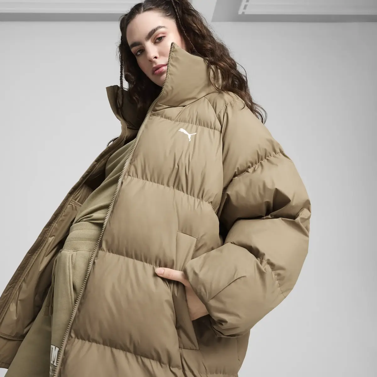 Puma Oversized Puffer Jacket Kadın Mont