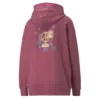 Puma Downtown Oversized Hoodie Pembe Kadın Sweatshirt