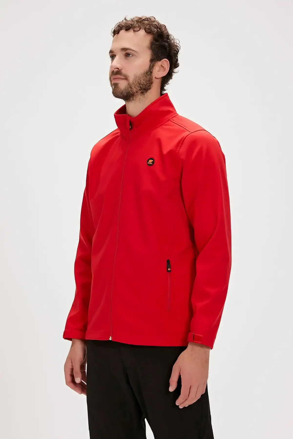 BAD BEAR CONCH SOFTSHELL JACKET Erkek Kırmızı Mont