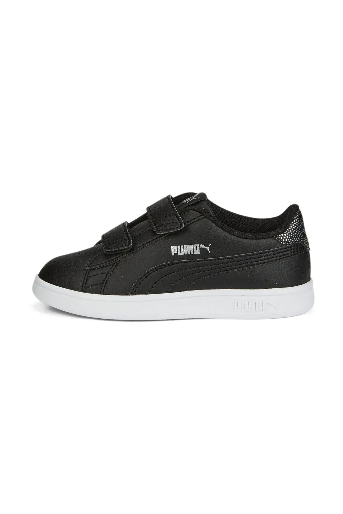 Puma Smash V2 Metallics V Ps Siyah Kız Çocuk Günlük Spor Ayakkabı