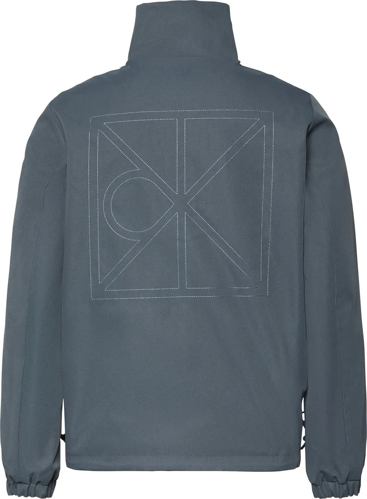 Calvin Klein LS NYLON AOP UNFILLED REVERSIBLE Erkek Mavi Mont