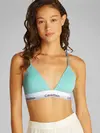 Calvin Klein LIGHTLY LINED TRIANG Yeşil Kadın Bralet