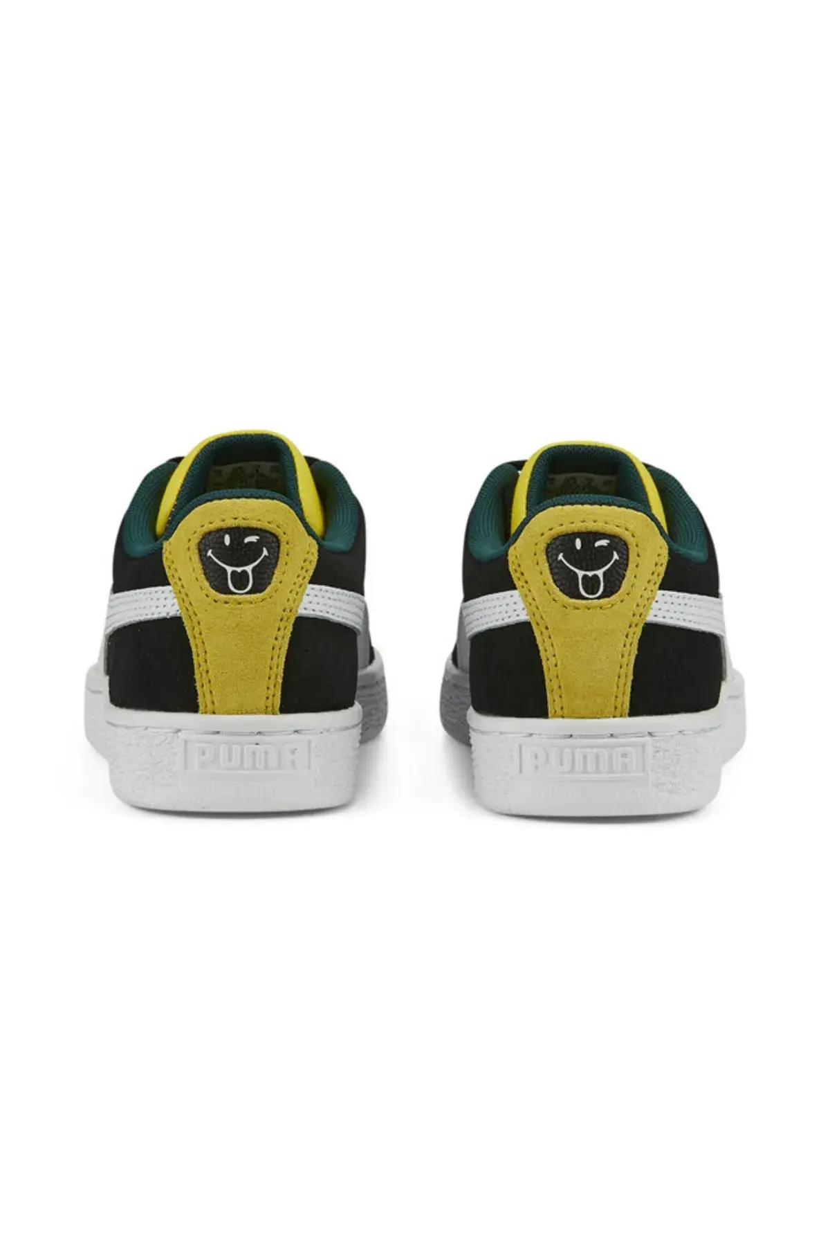 Puma Suede Smıleyworld Jr Siyah Kadın Çocuk Günlük Spor Ayakkabı