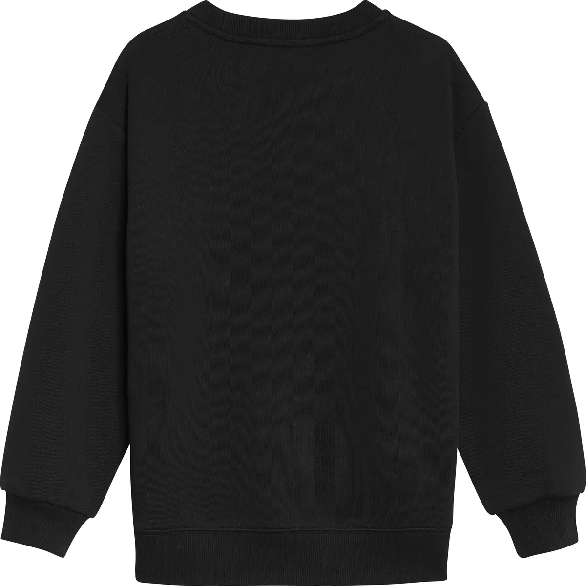 Calvin Klein CONTRAST MONOGRAM SW Kadın Siyah Sweatshirt