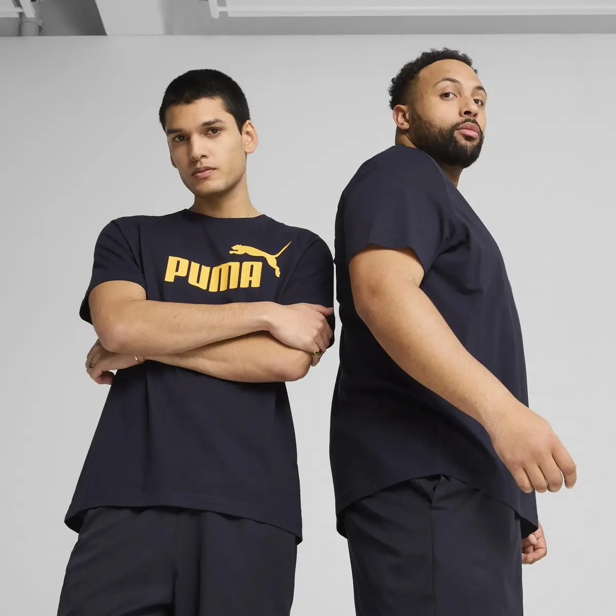 Puma ESS No. 1 Logo Tee Lacivert Erkek T-Shirt