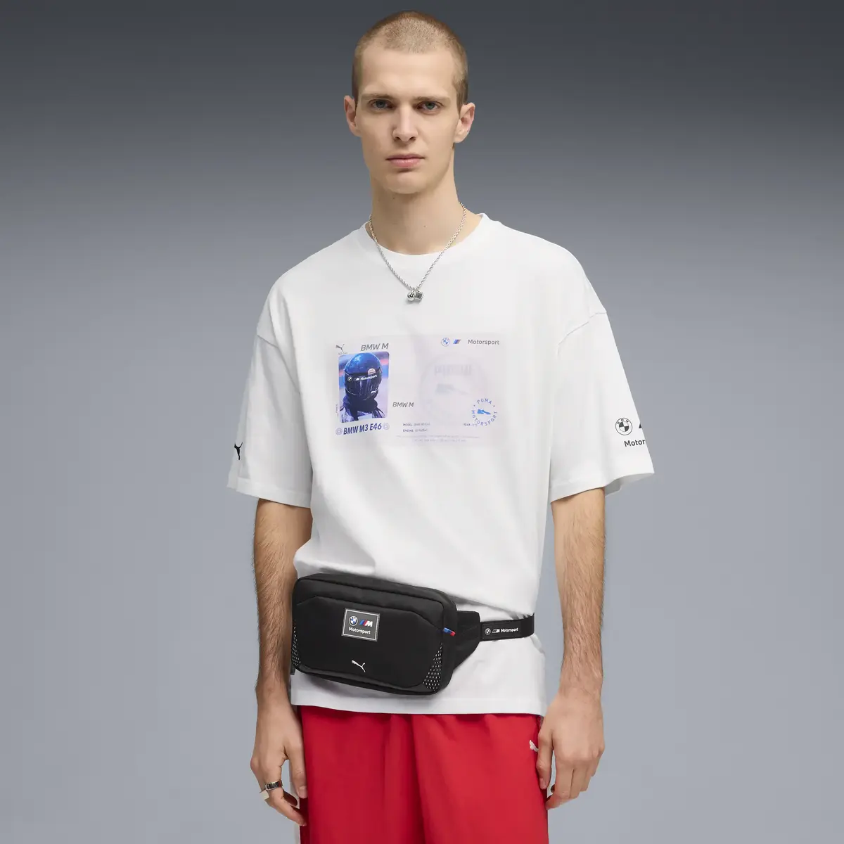 Puma BMW MMS BOXY Waist Bag Siyah Bel Çantası