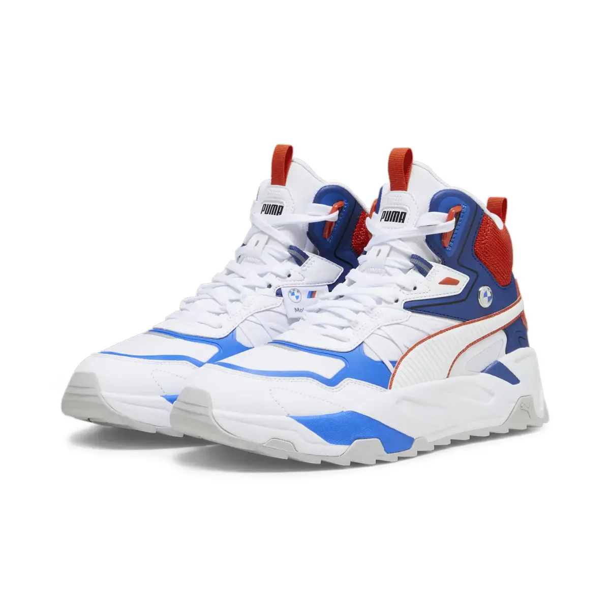 Puma BMW MMS Trinity Mid WTR Beyaz Erkek Günlük Spor Ayakkabı