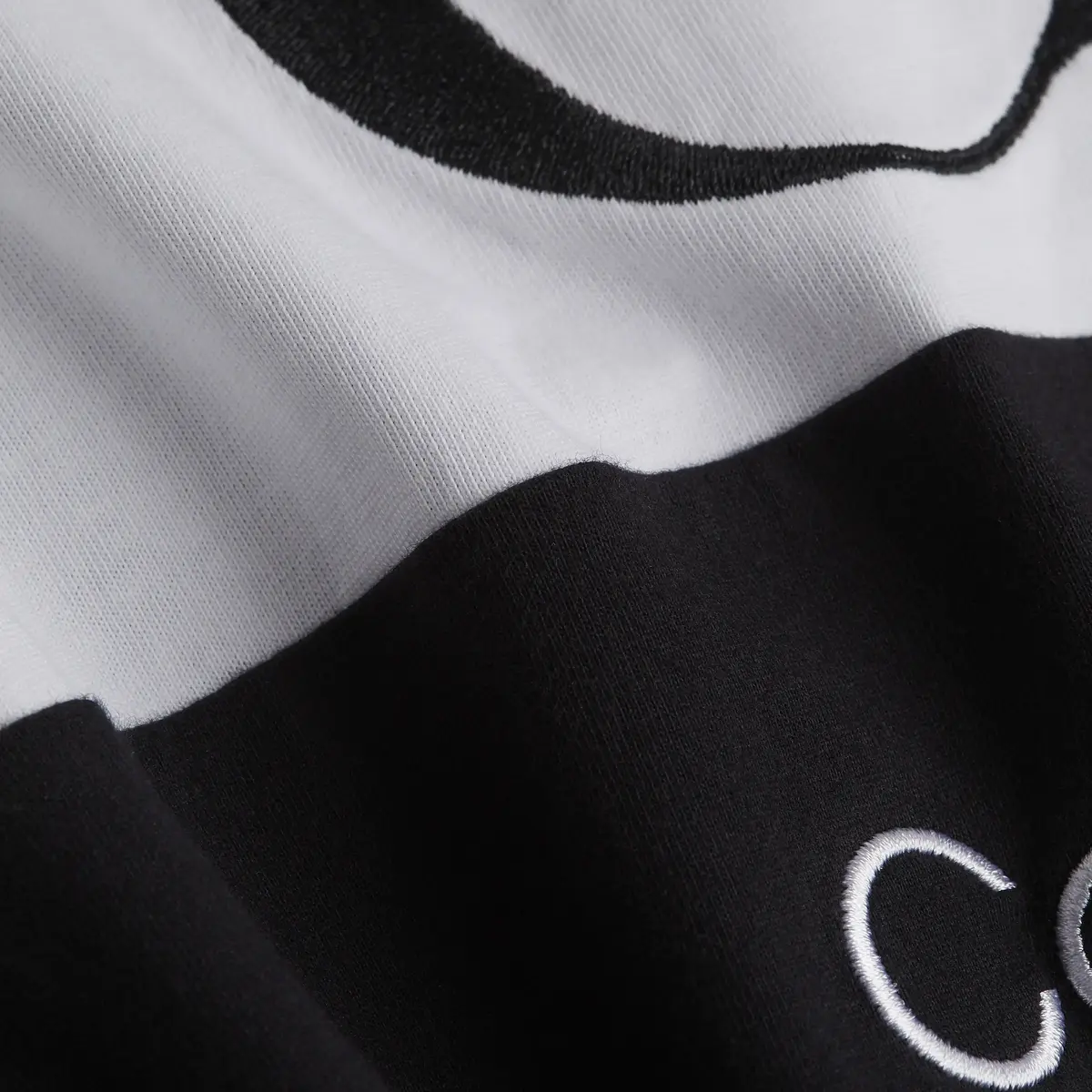 Calvin Klein BLOCKING T-SHIRT DRE Kadın Siyah T-Shirt